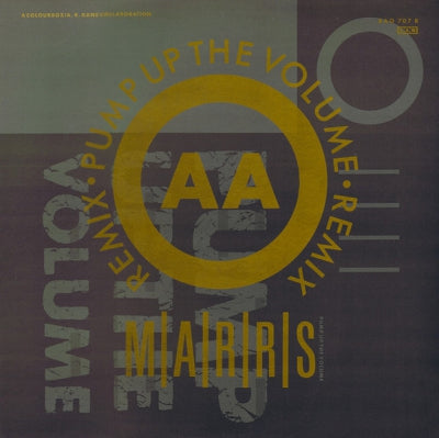 MARRS - Pump Up The Volume (Remix) / Anitina (The First Time I See She Dance)