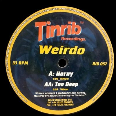 WEIRDO - Normalisation Disc Three (Horney / Too Deep)