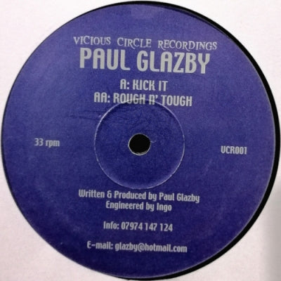 PAUL GLAZBY - Kick It / Rough n Tough