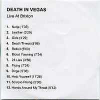 DEATH IN VEGAS - Live At Brixton