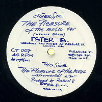 ESTER B - The Pleasure Of The Music
