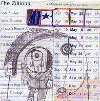 THE ZILLIONS - Raincoat Girlz / Saturday's Child