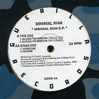 MINIMAL MAN - Minimal Man EP feat:Outside The Window / Consexual / Headpin