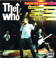 THE WHO - Preview DVD Sampler