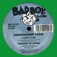 UNDERGROUND POSSE - Straight Up House / I Cant Stop / Check It Out / Hold Back