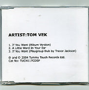 TOM VEK - If You Want