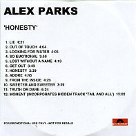 ALEX PARKS - Honesty