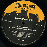 LIFEFORCE - Scatterbox / I Need Your Love