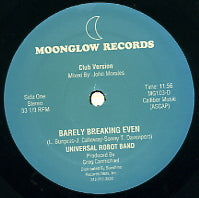 THE UNIVERSAL ROBOT BAND - Barely Breaking Even