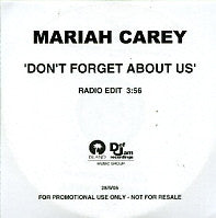 MARIAH CAREY - Don't Forget About Us