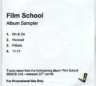 FILM SCHOOL - Album Sampler