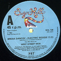 WEST STREET MOB - Break Dancin' - Electric Boogie / Let Your Mind Be Free