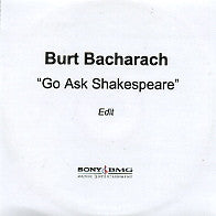 BURT BACHARACH - Go Ask Shakespeare