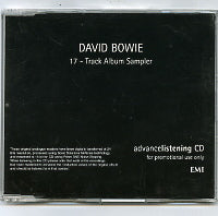 DAVID BOWIE - 17 Track Album Sampler