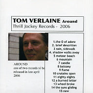 TOM VERLAINE - Around