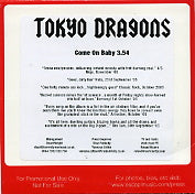 TOKYO DRAGONS - Come On Baby