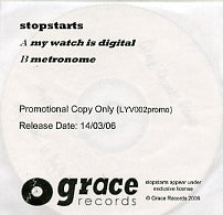 STOPSTARTS - My Watch Is Digital