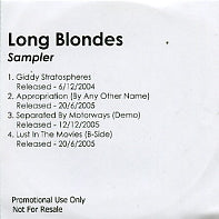 THE LONG BLONDES - Sampler