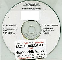 PACIFIC OCEAN FIRE / DON'S MOBILE BARBERS - Split