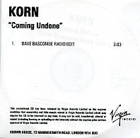 KORN - Coming Undone