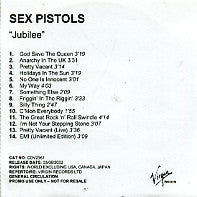 SEX PISTOLS - Jubilee