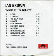 IAN BROWN - Music Of The Spheres