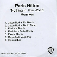 PARIS HILTON - Nothing In This World