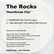 THE ROCKS - Heartbreak City