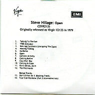 STEVE HILLAGE - Open