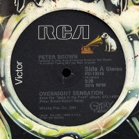 PETER BROWN - Overnight Sensation