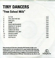 TINY DANCERS - Free School Milk
