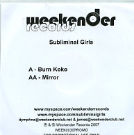 SUBLIMINAL GIRLS - Burn Koko / Mirror