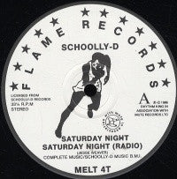 SCHOOLLY-D - Saturday Night Saturday Night (Radio)