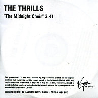 THE THRILLS - The Midnight Choir