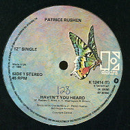 PATRICE RUSHEN - Haven't You Heard