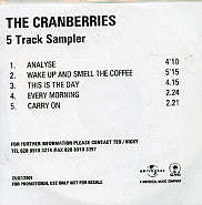 THE CRANBERRIES - 5 Track Sampler