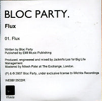 BLOC PARTY - Flux