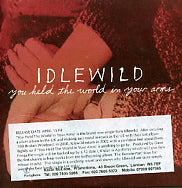 IDLEWILD - You Held The World In Your Arms