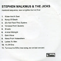 SM JICKS (STEPHEN MALKMUS & THE JICKS) - Steve Malkmus & The Jicks