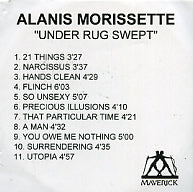 ALANIS MORISSETTE - Under Rug Swept