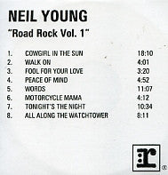 NEIL YOUNG - Road Rock Vol.1