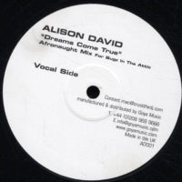 ALISON DAVID - Dreams Come True