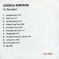 JESSICA SIMPSON - In This Skin