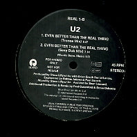 U2 - Even Better Than The Real Thing