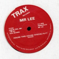 MR. LEE - House This House