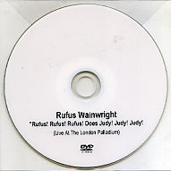 RUFUS WAINWRIGHT - Rufus! Rufus! Rufus! Does Judy! Judy! Judy! (Live At The London Palladium)