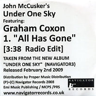 JOHN MCCUSKER FEAT. GRAHAM COXON - All Has Gone