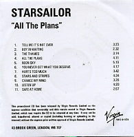 STARSAILOR - All The Plans