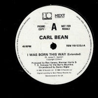 CARL BEAN - I Was Born This Way