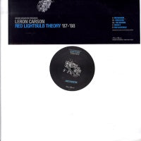 SOUND SIGNATURE PRESENTS LERON CARSON - Red Lightbulb Theory '87-'88